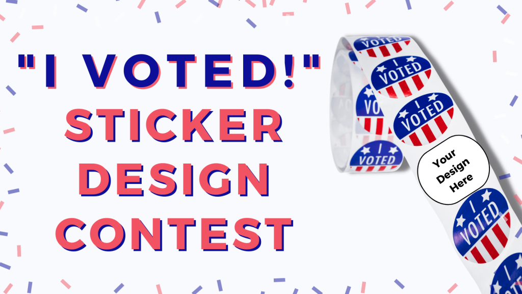 "I Voted" Sticker Design Contest Dinwiddie County Schools