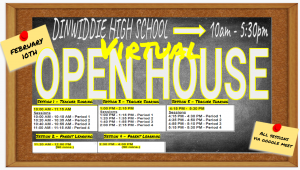 Open House Schedule