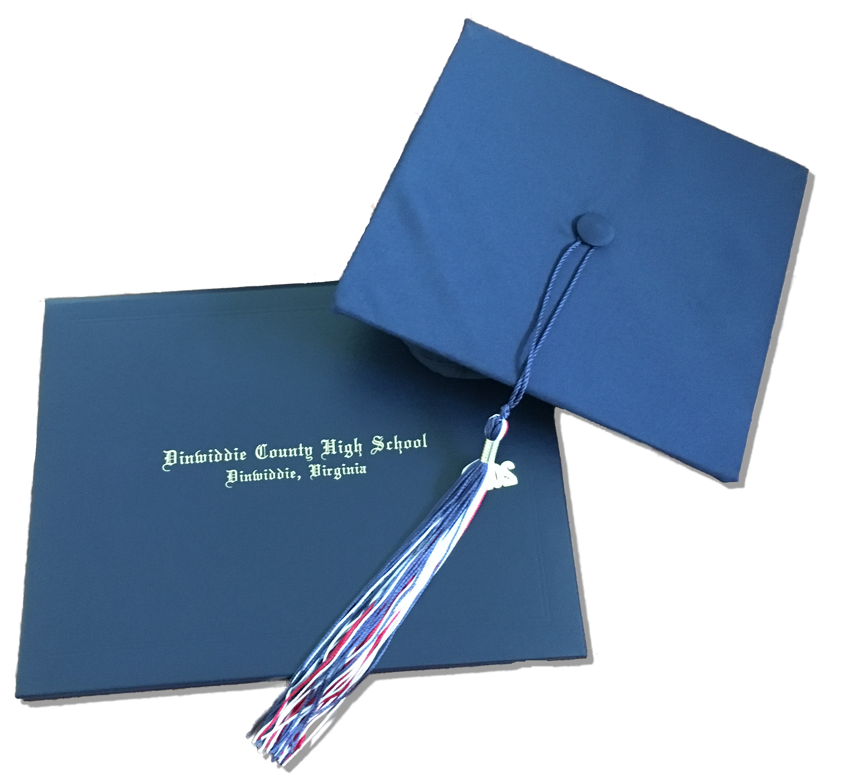 DHS Diploma and cap with tassle